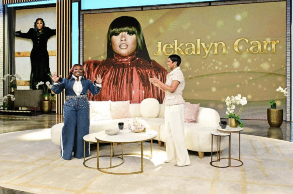 Dr. Jekalyn Carr Honored by Trinity International University of Ambassadors and Shines on Tamron Hall Show